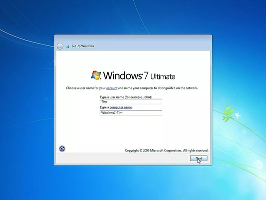 windows 7 install 7