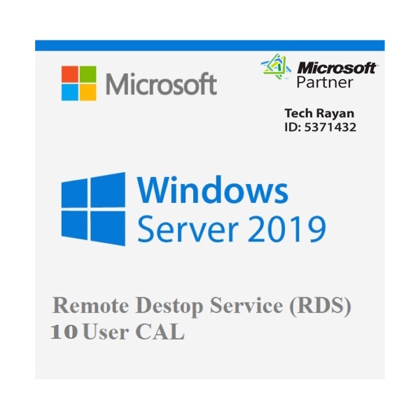  لایسنس ترمینال سرویس ویندوز سرور 2019 (Terminal Service License) - ریموت دسکتاپ ( Remote Desktop License)
