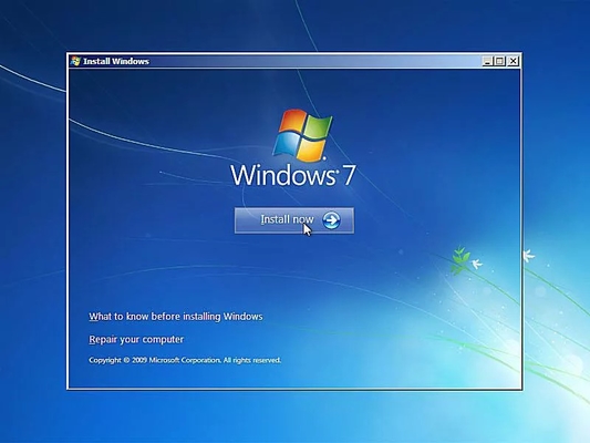 windows 7 install 2