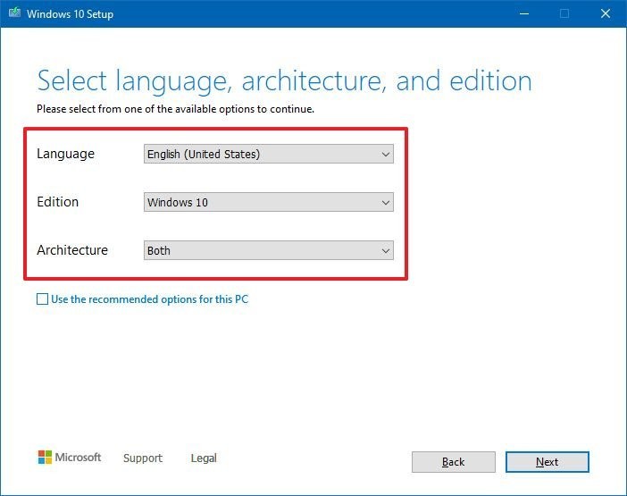 select language edition architecture