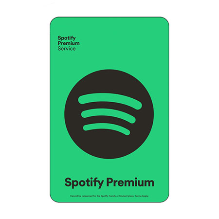 Spotify Gift Card گیفت کارت اسپاتیفای Spotify